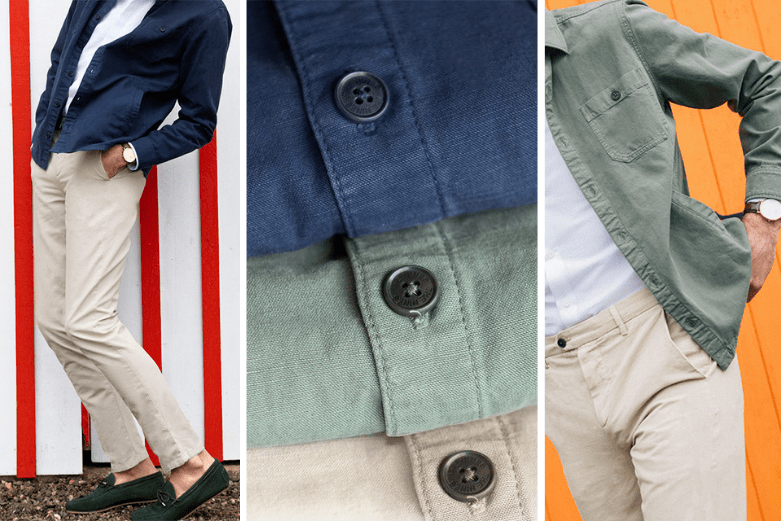 Comment porter une surchemise trio